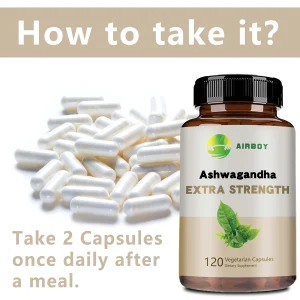 Ashwagandha Supplement - Improve Sleep Health, Relieve Stress