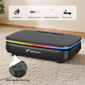 Vibration Plate Exercise Machine with Light