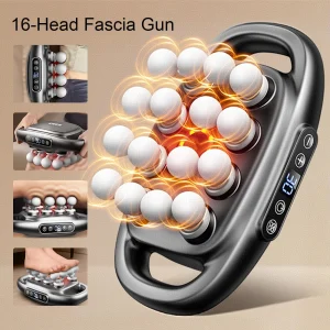 16-Head Fascia Gun High-Frequency Vibration Body