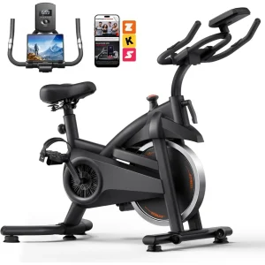 Stationary Exercise Bike Silent 0-100 Resistance