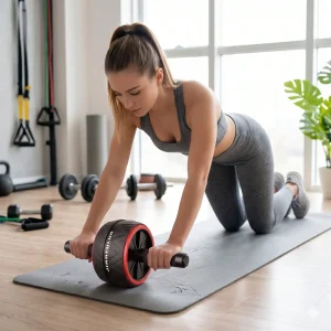 Ab Roller For Core & Chest Training