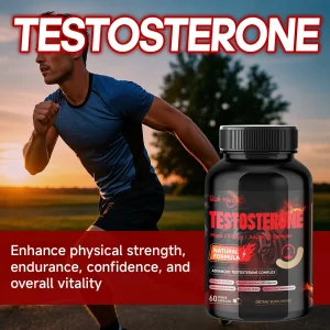 Men's Testosterone Capsules | 100mg Maca & 50mg Shilajit & More